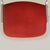 Metal Italian Modern Red Fabric DSC Chairs by Giancarlo Piretti for Castelli, 1970s, Set of 4 For Sale - Image 7 of 18