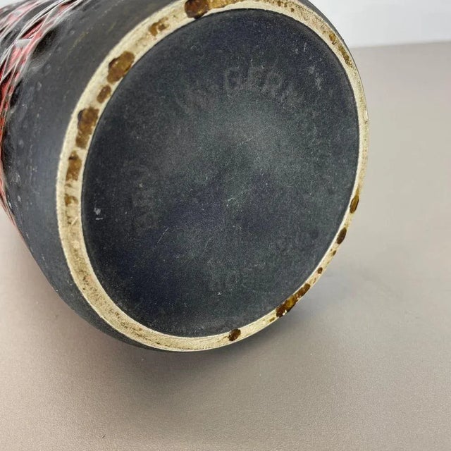 Colorful Fat Lava Pottery Vase from Bay Keramik, Germany, 1970s For Sale - Image 15 of 16