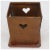 American Arts and Crafts Graduated Hammered Copper Heart Boxes - Set of 3 For Sale - Image 4 of 13