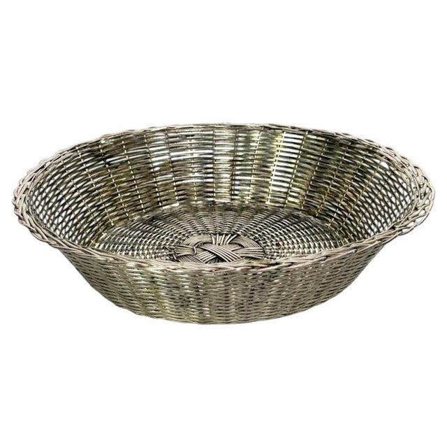 Metal Bread Basket, France, 1970s For Sale - Image 12 of 12