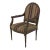 French Louis XV Style Upholstered Armchair For Sale
