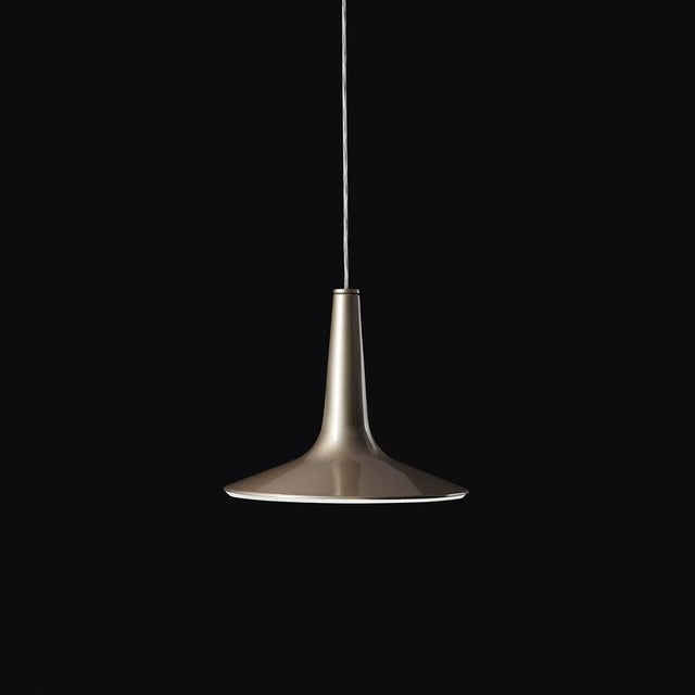 Suspension lamp 'kin' 479 designed by francesco rota in 2013. Suspension lamp giving direct and diffused light. Metal...
