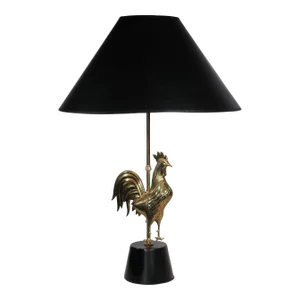 Mid Century Rooster Lamp C. 1950/1960’s