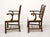 Henkel Harris 101a 29 Mahogany Chippendale Dining Armchairs - Pair For Sale In Charlotte - Image 6 of 12