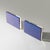 Plastic Blue and Clear Photo Frames, 1970s, Set of 2 For Sale - Image 7 of 14
