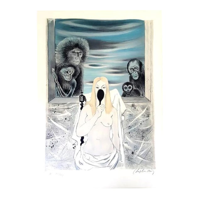 Roger Chapelain-Midy - Original Handsigned Lithograph - Ecole de Paris Circa 1970 For Sale