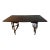 Vintage Solid Wood Dining Table For Sale