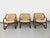 Wood Vintage Danish Safari-Style Armchairs by Horsnæs Møbelfabrik, 1970s, Set of 3 For Sale - Image 7 of 18