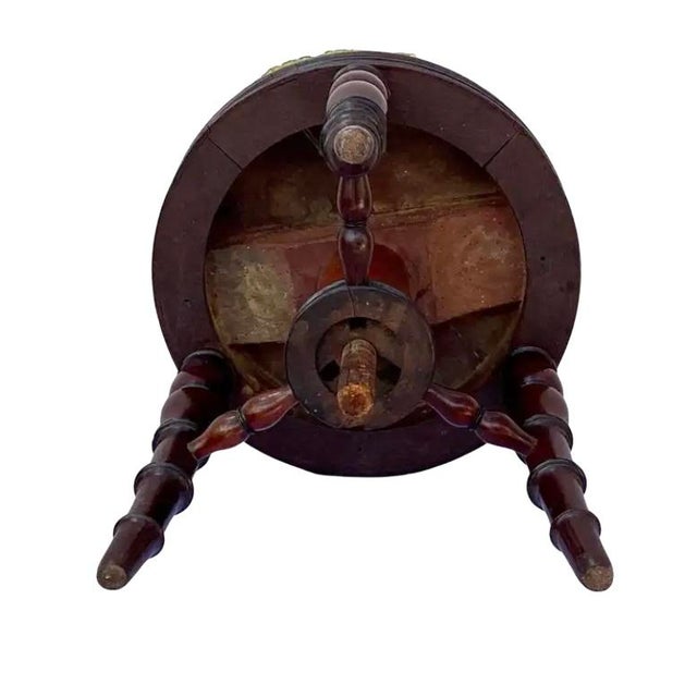 English Regency Adjustable Piano Stool For Sale - Image 9 of 9