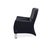 322 Leather Armchair Set in Blue with Ottoman by Rolf Benz, Set of 2 For Sale - Image 12 of 18