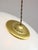 Mid-Century Italian Saucer Glass and Brass Pendant Lamp For Sale - Image 6 of 16