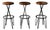 Bar Stools by Pierre Paulin for Thonet, 1950s, Set of 3 For Sale