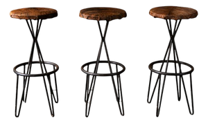 Bar Stools by Pierre Paulin for Thonet, 1950s, Set of 3