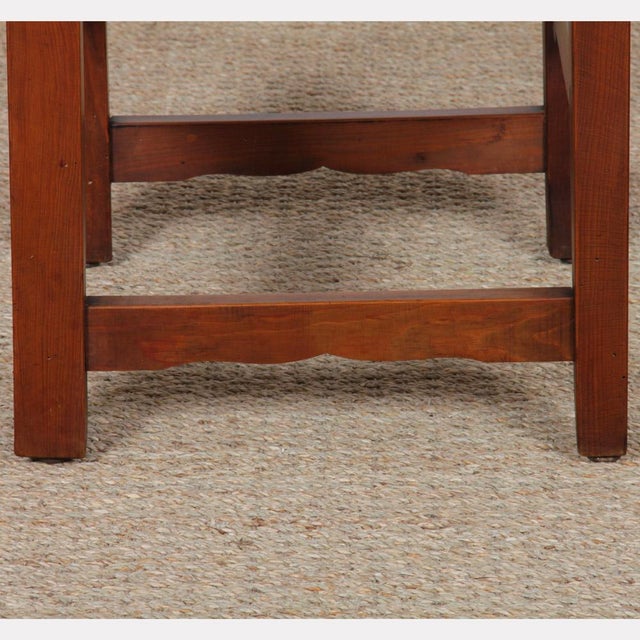 Vintage French Straw-Seated Wooden Chairs, 1950, Set of 6 For Sale - Image 17 of 18