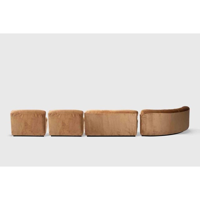 Wood Stringa Modular Seating System by Titina Ammannati and Giampiero Vitelli, 1970s, Set of 4 For Sale - Image 7 of 10
