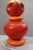 Large Orange Ceramic Table Lamp by Louis Drimmer, 1980s For Sale - Image 9 of 16