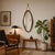 1960s Mid-Century Wall Mirror in Teak, Italy, 1960s For Sale - Image 5 of 18