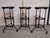 Black Antique Industrial Vitek Adjustable Height Stools Set of Three For Sale - Image 8 of 18