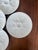 Late 20th Century Vintage French Pillivuyt Porcelain Oyster Plates, White, Set of 6 For Sale - Image 5 of 10