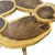 Organic Live Edge Walnut Slab Coffee Table – Multi-Section Wood W/ Butterfly Inlays For Sale - Image 4 of 9