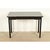 John Widdicomb John Widdicomb Mid-Century Modern Hollywood Regency Black Lacquer and Brass Console Table, Newly Refinished For Sale - Image 4 of 9