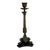 19th Century Italian Gilt Bronze and Patinated Brass Neoclassical Candlestick For Sale
