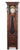 19th Century Antique Tudor Oak Linen Fold Long Case Clock by E. Favot of Bleneau For Sale - Image 5 of 8