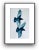 Paper "Flight 9" Framed Contemporary Abstract Bird Ink Drawing For Sale - Image 7 of 7