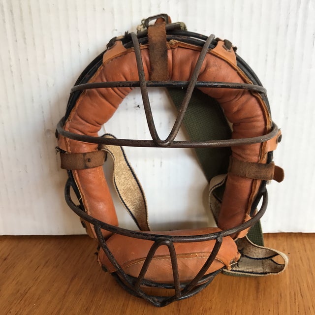 Antique Baseball Catcher's Mask Chairish