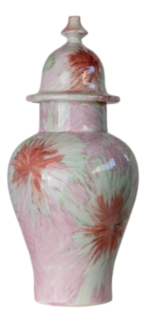 Vintage Ceramic Lidded Vase, 1990s