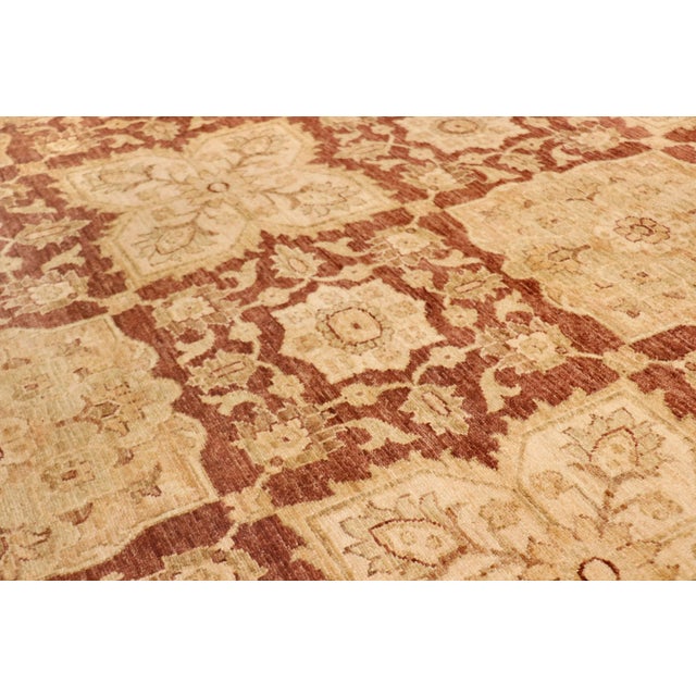 2020s Pasargad Home Ferehan Lamb's Wool Area Rug, 9' 1" X 12' 5", Plum For Sale - Image 5 of 7