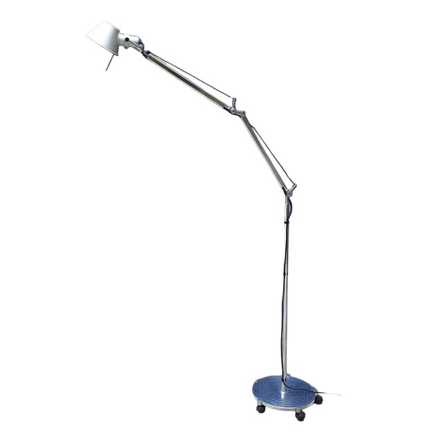 Tolomeo Floor Lamp by Michele De Lucchi and Giancarlo Fassina for Artemide, Italy, 1980s For Sale