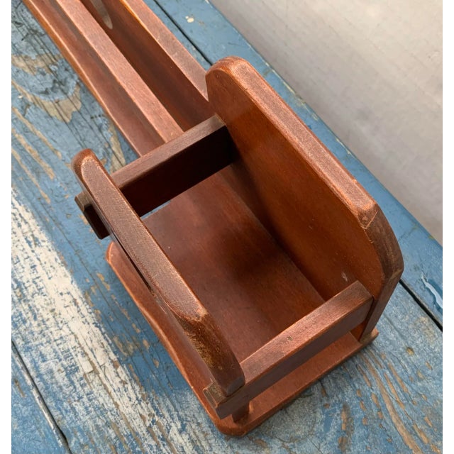 Rancho Monterey Desk Organizer Letters and Mail Caddy For Sale - Image 4 of 7