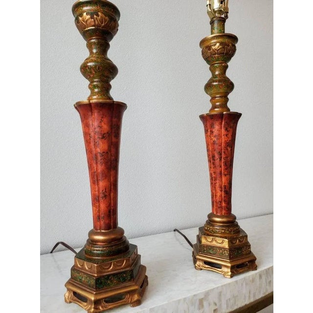 J. B. Hirsch Jb Hirsch Signed Table Lamps - a Pair For Sale - Image 4 of 11