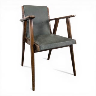 Reconstruction Upholstered Office Armchair For Sale