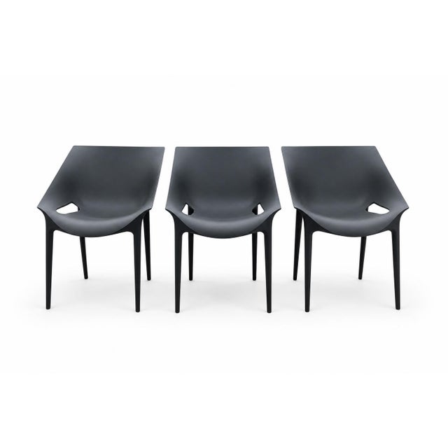 2000 - 2009 Black Polypropylene Dr. Yes Chair by Philippe Starck for Kartell, 2000s For Sale - Image 5 of 5