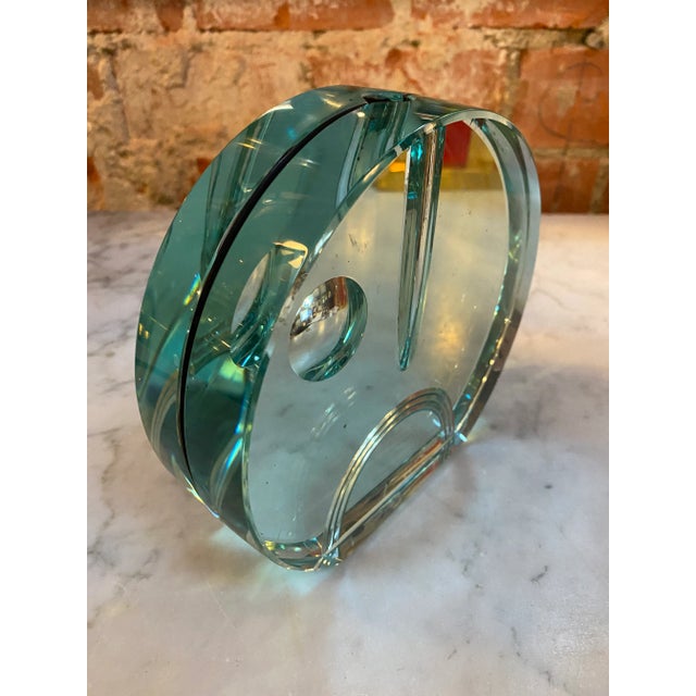 1980s Vintage 1980s Italian Flower Holder Vase For Sale - Image 5 of 8