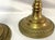 Antique French Brass Candlesticks- A Pair For Sale - Image 9 of 18