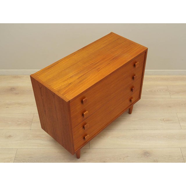 Vintage Danish Teak Chest of Drawers, 1970s For Sale - Image 6 of 9