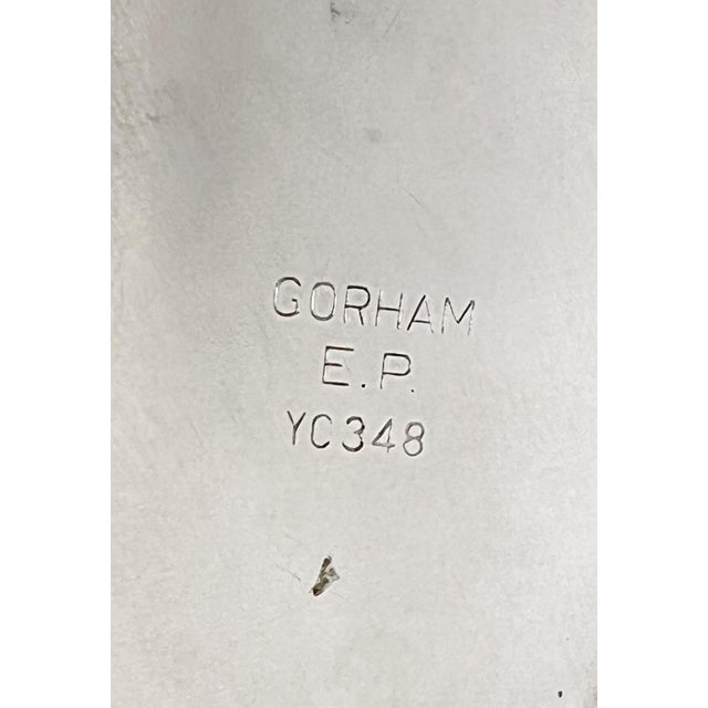 1970s Gorham Silver-Plated Bushel Barrel Form Tea Caddy Yc348 – Colonial Revival / Traditional / Americana For Sale - Image 9 of 10