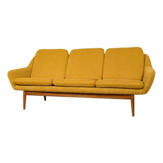 Mid-Century Modern Three-Seater Sofa by Gerhard Berg for Hjelle, 1960s For Sale