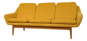 Mid-Century Modern Three-Seater Sofa by Gerhard Berg for Hjelle, 1960s