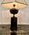 1960s Oriental Style Black Table Lamp in Brass, 1960 For Sale - Image 5 of 8