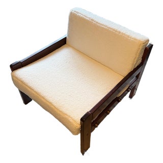 1960s Brazilian Mid-Century Modern Lounge Chair by Italma, Brazil For Sale