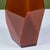 Robert Kuo Robert Kuo Persimmon Facet Vase For Sale - Image 4 of 12