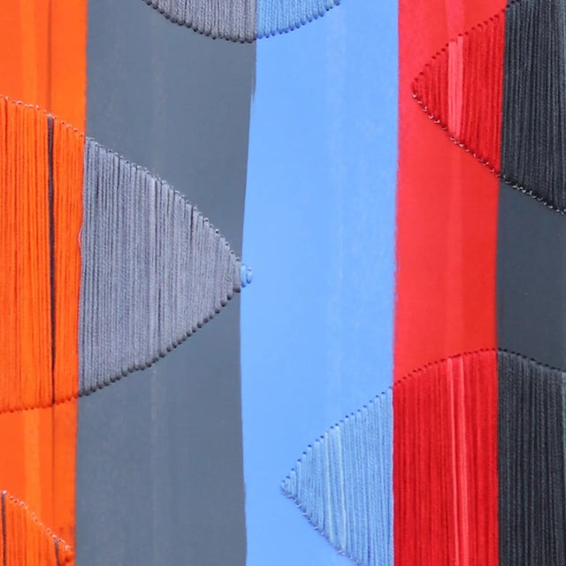 Fils I Colors DCCI - Colorful Abstract Contemporary Art on Paper Original Artwork by Raul De La Torre For Sale - Image 4 of 7