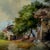 Paper Late 19th Century Swiss Farm Scene Landscape For Sale - Image 7 of 7