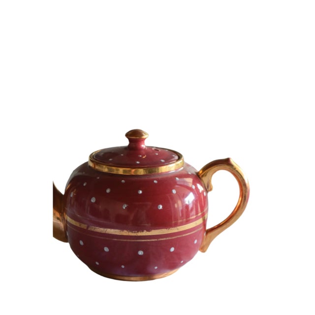 1940s Sudlow Burslem Teapot For Sale - Image 4 of 11