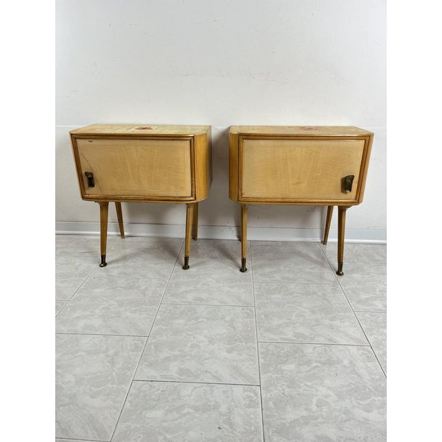 Mid-Century Bedside Tables by Vittorio Dassi, 1959, Set of 2 For Sale - Image 10 of 18