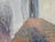 Lavender Large Mid-Century Modernist Figurative Oil Painting, Signed, Circa 1960 For Sale - Image 8 of 13